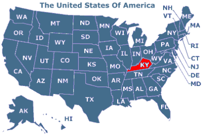 U.S.A. Bundesstaat Kentucky