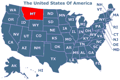 U.S.A. Bundesstaat Montana