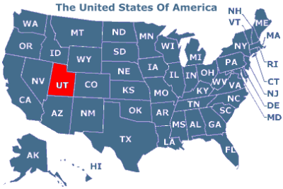 U.S.A. Bundesstaat Utah
